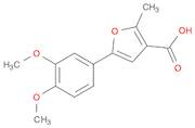 5-(3,4-dimethoxyphenyl)-2-methyl-3-furoic acid