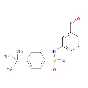 4-tert-butyl-N-(3-formylphenyl)benzenesulfonamide