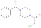 1-Benzoyl-4-(chloroacetyl)piperazine