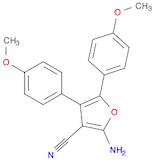 2-amino-4,5-bis(4-methoxyphenyl)-3-furonitrile