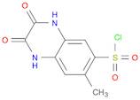 2,3-Dihydroxy-7-methylquinoxaline-6-sulfonyl Chloride