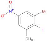 1-bromo-2-iodo-3-methyl-5-nitrobenzene