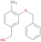 Benzenemethanol, 4-methyl-3-(phenylmethoxy)-