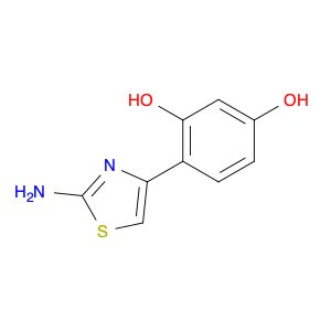 4-(2-Aminothiazol-4-yl)benzene-1,3-diol