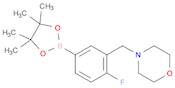 4-Fluoro-3-(morpholinomethyl)phenylboronic acid pinacol ester