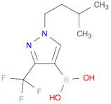 1-Isopentyl-3-(trifluoromethyl)pyrazole-4-boronic acid