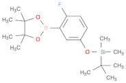 5-(t-Butyldimethylsilyloxy)-2-fluorophenylboronic acid pinacol ester