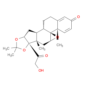 9b,11b-Epoxy-21-hydroxy-16a,17-(1-methylethylidenedioxy)pregna-1,4-diene-3,20-dione