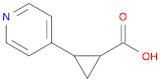 2-Pyridin-4-yl-cyclopropanecarboxylic acid