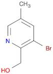 (3-bromo-5-methyl-2-pyridyl)methanol