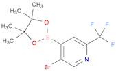 Pyridine, 5-bromo-4-(4,4,5,5-tetramethyl-1,3,2-dioxaborolan-2-yl)-2-(trifluoromethyl)-