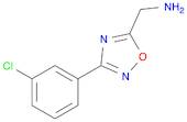 [3-(3-chlorophenyl)-1,2,4-oxadiazol-5-yl]methanamine