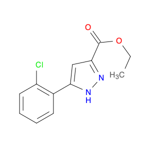 ethyl 5-(2-chlorophenyl)-1H-pyrazole-3-carboxylate