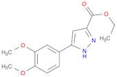 ethyl 5-(3,4-dimethoxyphenyl)-1H-pyrazole-3-carboxylate