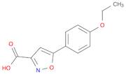 5-(4-ethoxyphenyl)-1,2-oxazole-3-carboxylic acid