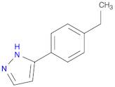 5-(4-ethylphenyl)-1H-pyrazole