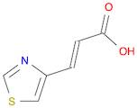 (E)-3-(Thiazol-4-yl)acrylic acid