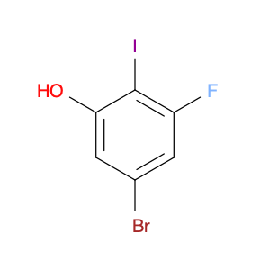 5-Bromo-3-fluoro-2-iodophenol