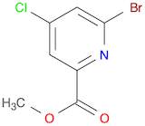 methyl 6-bromo-4-chloropyridine-2-carboxylate