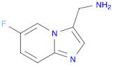 {6-fluoroimidazo[1,2-a]pyridin-3-yl}methanamine