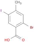 2-bromo-5-iodo-4-methylbenzoic acid