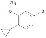 4-bromo-1-cyclopropyl-2-methoxybenzene