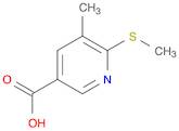 5-Methyl-6-methylsulfanyl-pyridine-3-carboxylic acid