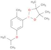 4,4,5,5-tetramethyl-2-[2-methyl-5-(propan-2-yloxy)phenyl]-1,3,2-dioxaborolane