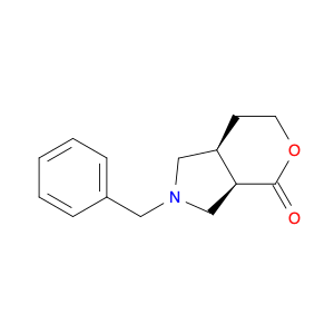 cis-Hexahydro-2-(phenylmethyl)-pyrano[3,4-c]pyrrol-4(1H)-one