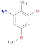 3-bromo-5-methoxy-2-methylaniline