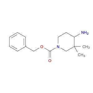 benzyl 4-amino-3,3-dimethylpiperidine-1-carboxylate
