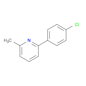 2-(4-chlorophenyl)-6-methylpyridine