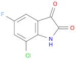 7-chloro-5-fluoro-2,3-dihydro-1H-indole-2,3-dione