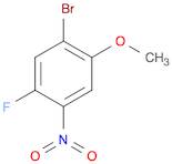 1-bromo-5-fluoro-2-methoxy-4-nitrobenzene