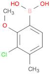 Boronic acid, B-(3-chloro-2-methoxy-4-methylphenyl)-