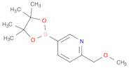 2-(methoxymethyl)-5-(tetramethyl-1,3,2-dioxaborolan-2-yl)pyridine