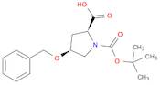 (2S,4S)-4-(benzyloxy)-1-[(tert-butoxy)carbonyl]pyrrolidine-2-carboxylic acid