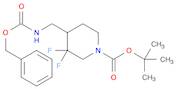 tert-butyl 4-({[(benzyloxy)carbonyl]amino}methyl)-3,3-difluoropiperidine-1-carboxylate