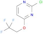 2-chloro-4-(2,2,2-trifluoroethoxy)pyrimidine