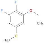 1-ethoxy-2,3-difluoro-5-(methylsulfanyl)benzene