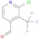 2-chloro-3-(trifluoromethyl)pyridine-4-carbaldehyde