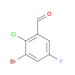 3-bromo-2-chloro-5-fluorobenzaldehyde