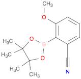 3-methoxy-2-(tetramethyl-1,3,2-dioxaborolan-2-yl)benzonitrile