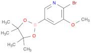 Pyridine, 2-bromo-3-methoxy-5-(4,4,5,5-tetramethyl-1,3,2-dioxaborolan-2-yl)-