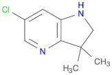 6-Chloro-3,3-dimethyl-2,3-dihydro-1H-pyrrolo[3,2-b]pyridine