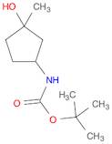 Carbamic acid, N-(3-hydroxy-3-methylcyclopentyl)-, 1,1-dimethylethyl ester