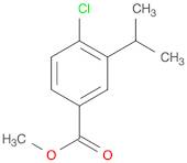 Benzoic acid, 4-chloro-3-(1-methylethyl)-, methyl ester