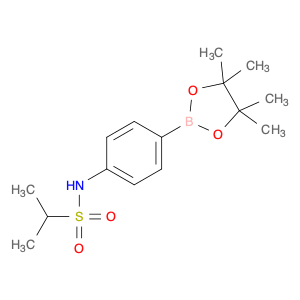 N-[4-(tetramethyl-1,3,2-dioxaborolan-2-yl)phenyl]propane-2-sulfonamide