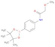 2-methoxy-N-[4-(tetramethyl-1,3,2-dioxaborolan-2-yl)phenyl]acetamide