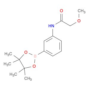2-methoxy-N-[3-(tetramethyl-1,3,2-dioxaborolan-2-yl)phenyl]acetamide